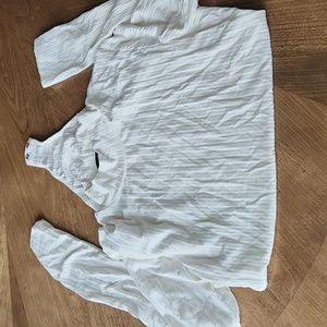 Woman White Bodysuit